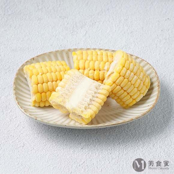 玉米塊(剖半切)(圖)