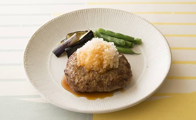 大根泥佐豆腐漢堡排(圖)